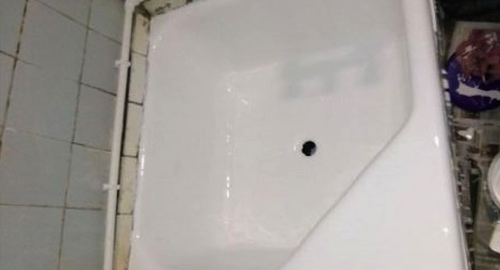 Ремонт поддона душевой кабины | Оха