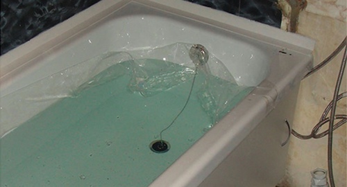 Установкой акрилового вкладыша | Оха